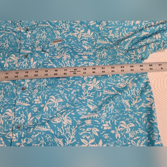 Bundle Of 2 Columbia PFG Mens Size XL Fishing Casual Short Sleeve Button Front - Picture 6 of 16